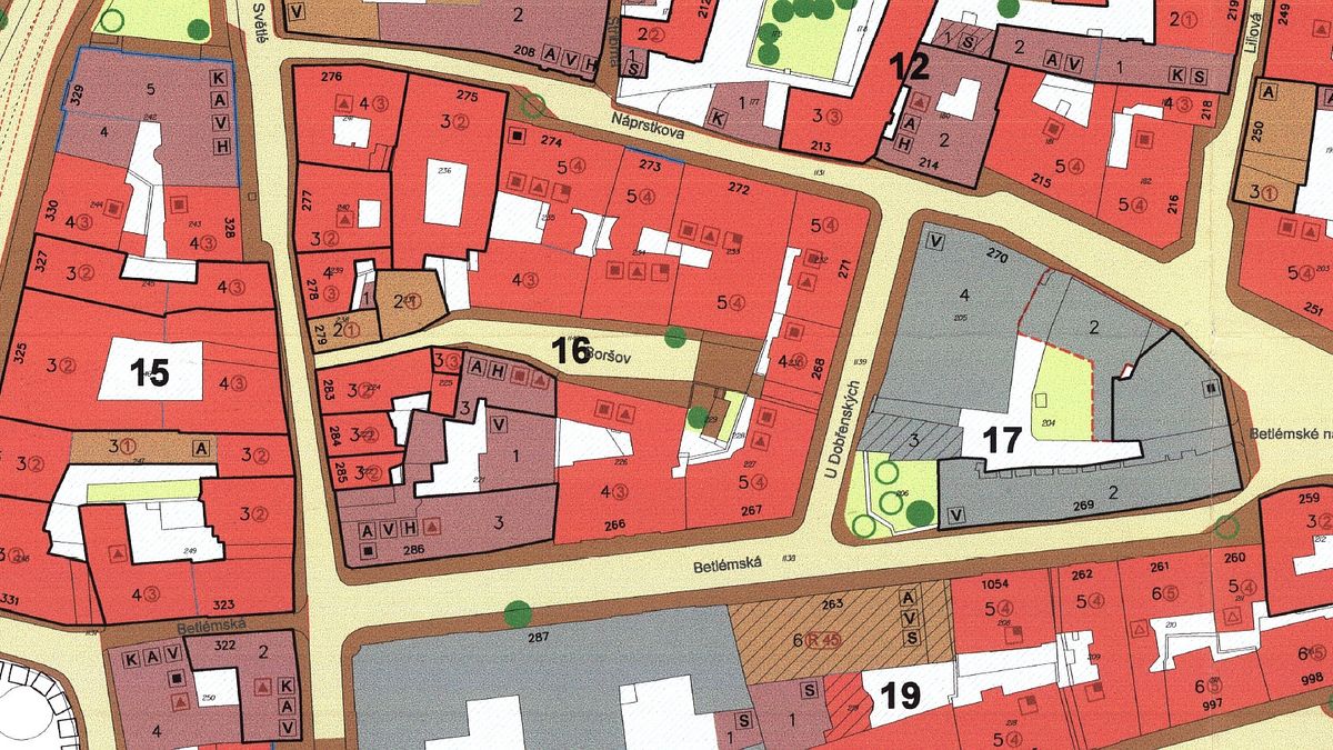 Regulační plán staré Anenské čtvrti v Praze se může kvůli navýšení domu změnit